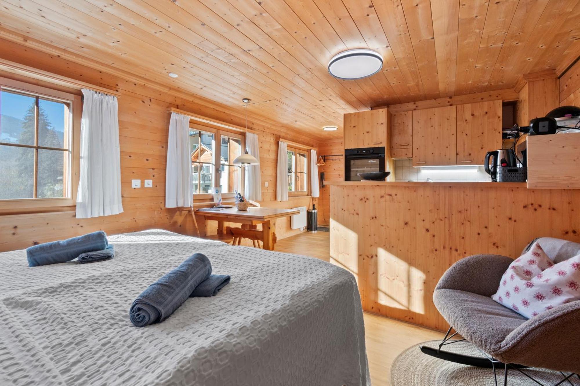 Gemuetliches Chalet Mit Privater Sauna Und Schoener Aussicht Kublis Экстерьер фото