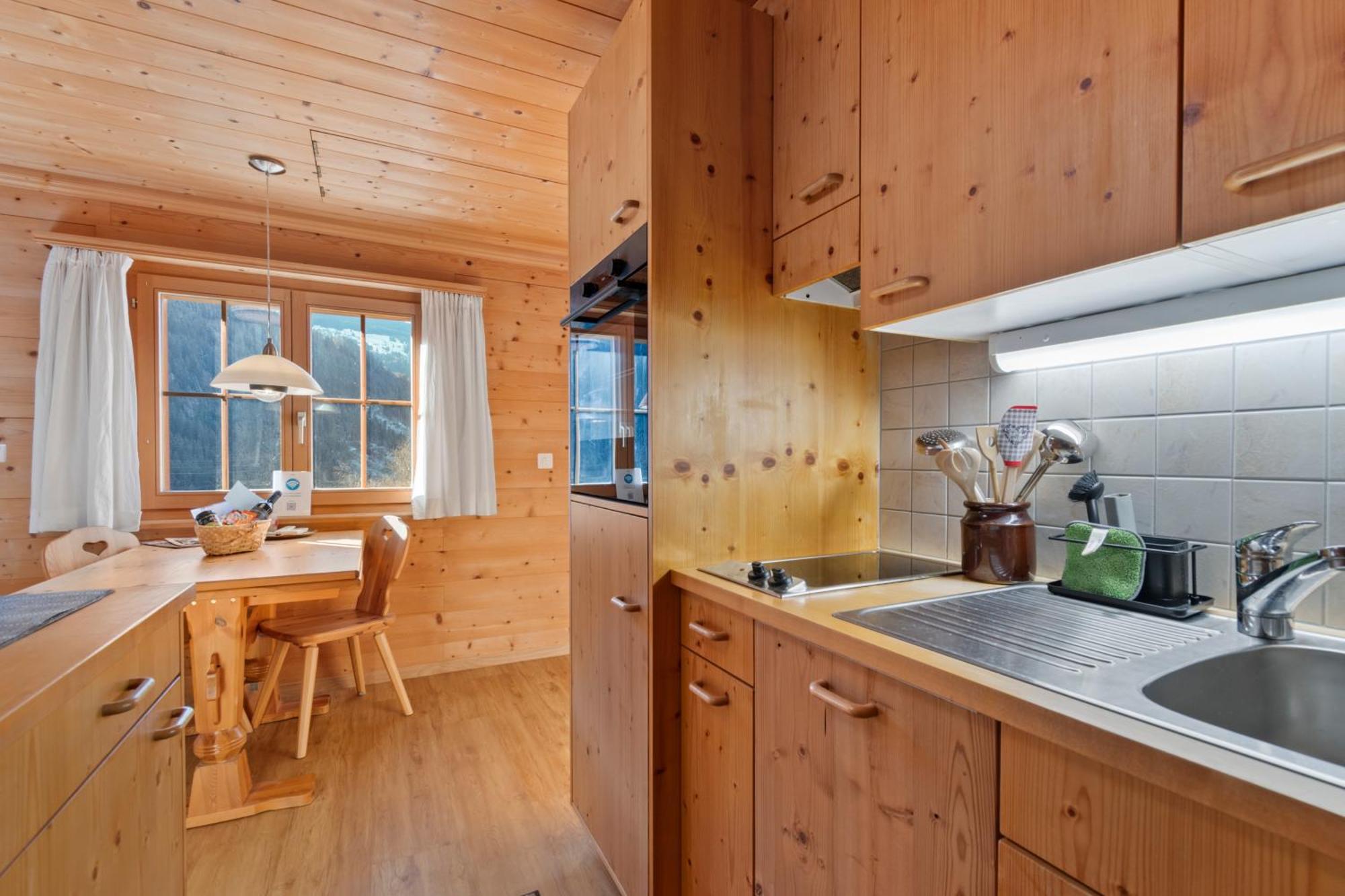Gemuetliches Chalet Mit Privater Sauna Und Schoener Aussicht Kublis Экстерьер фото